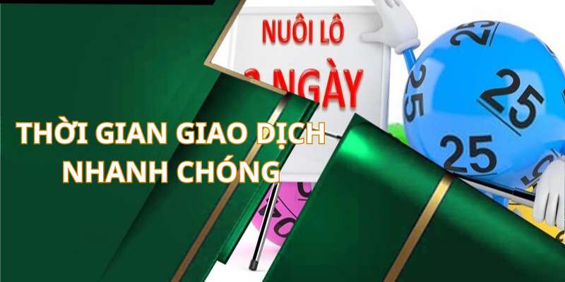 Giao dịch thanh toán xổ số nhanh chóng