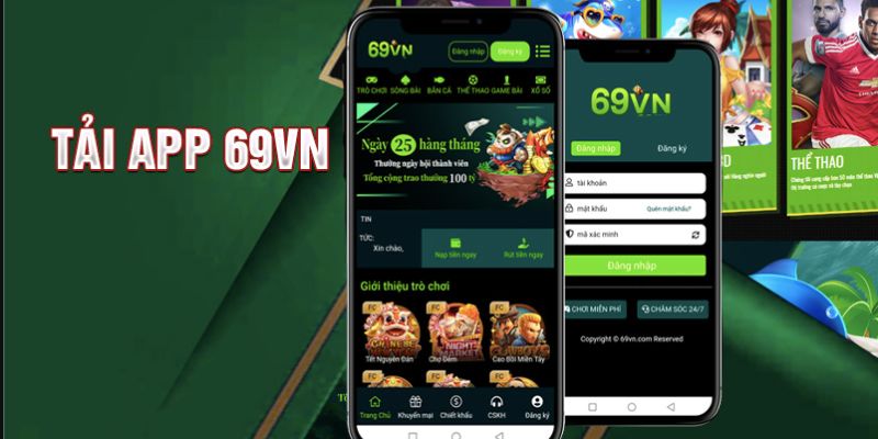 Quá trình cài đặt app 69vn trên hệ điều hành Android đơn giản